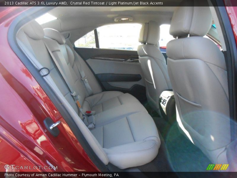Rear Seat of 2013 ATS 3.6L Luxury AWD