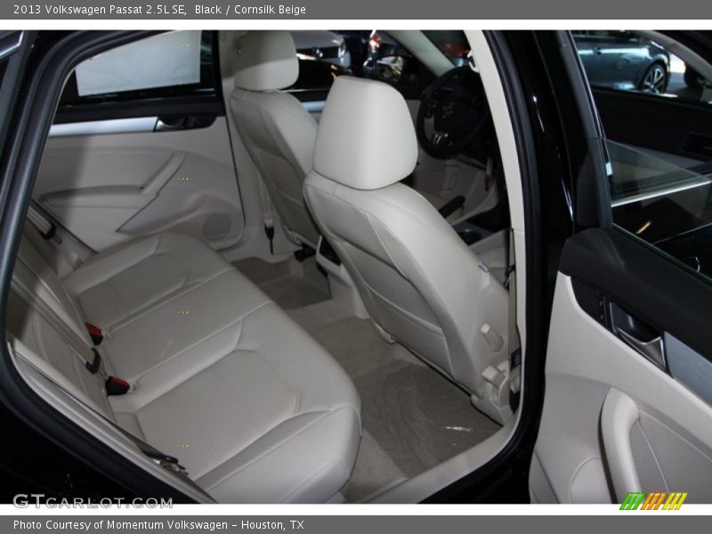 Black / Cornsilk Beige 2013 Volkswagen Passat 2.5L SE