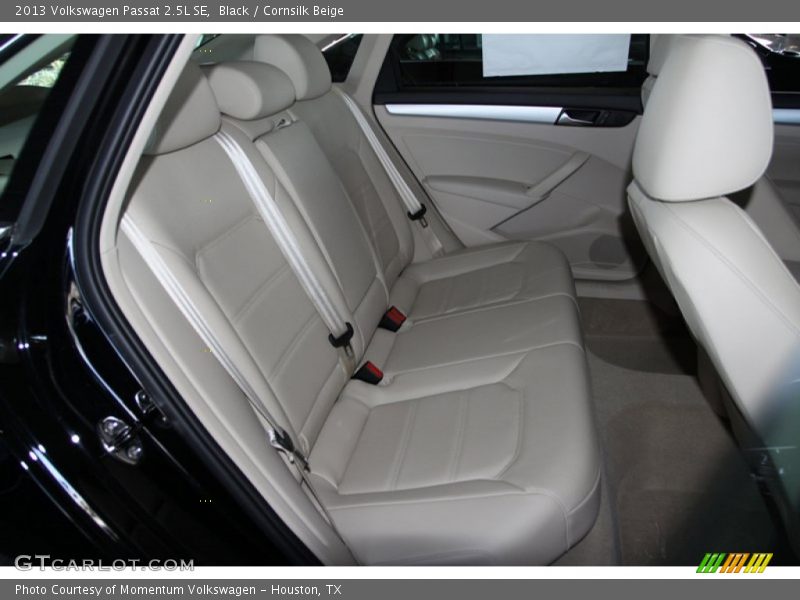 Black / Cornsilk Beige 2013 Volkswagen Passat 2.5L SE