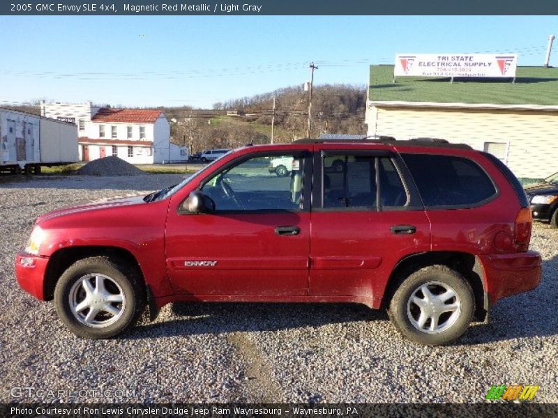 Magnetic Red Metallic / Light Gray 2005 GMC Envoy SLE 4x4