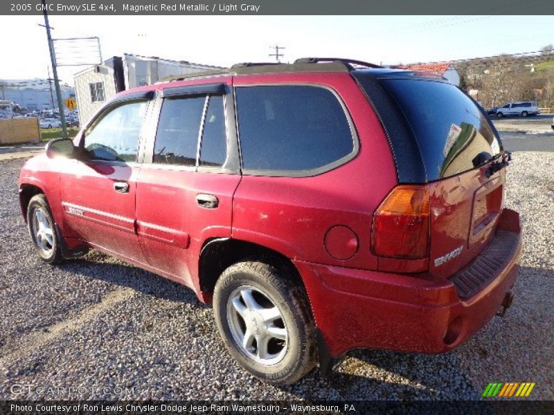 Magnetic Red Metallic / Light Gray 2005 GMC Envoy SLE 4x4