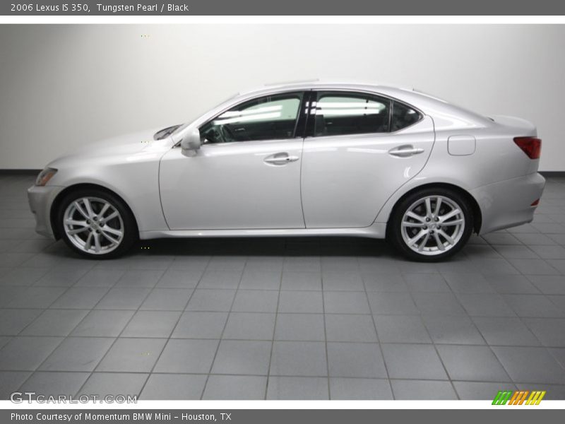 Tungsten Pearl / Black 2006 Lexus IS 350