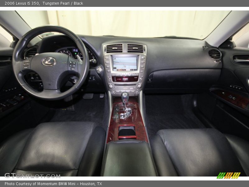 Tungsten Pearl / Black 2006 Lexus IS 350