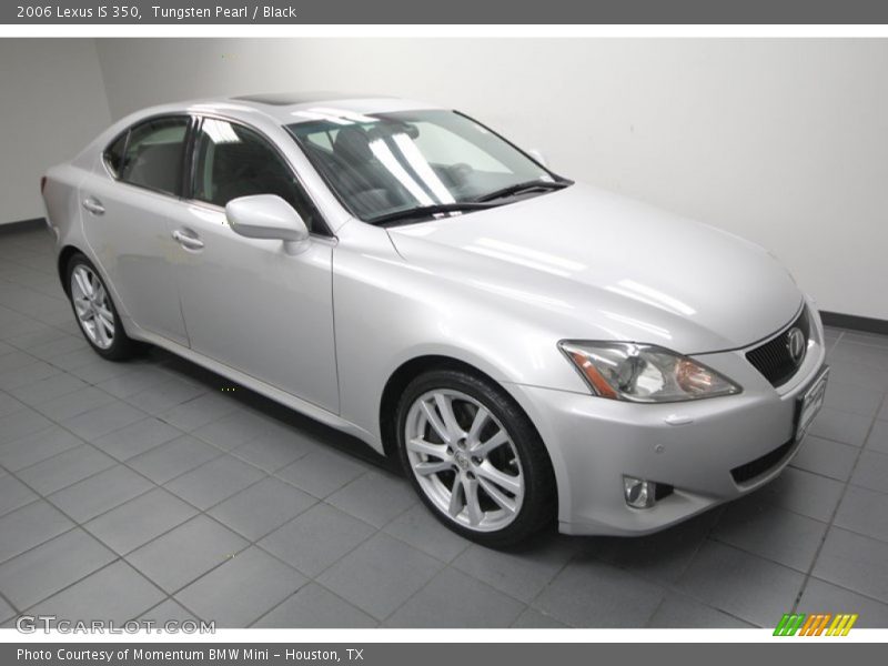 Tungsten Pearl / Black 2006 Lexus IS 350