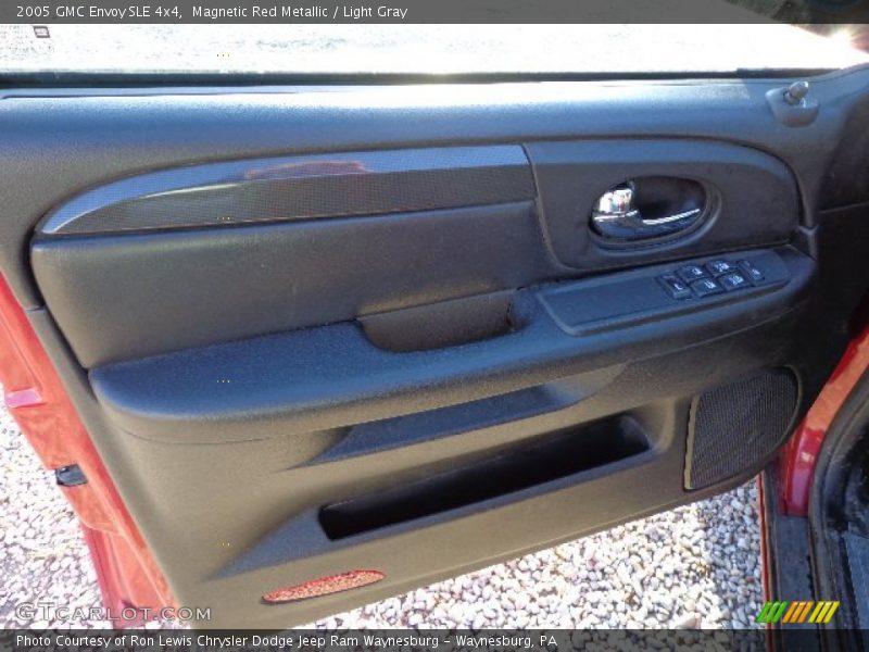Magnetic Red Metallic / Light Gray 2005 GMC Envoy SLE 4x4