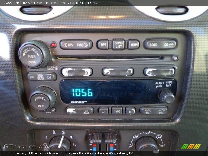 Magnetic Red Metallic / Light Gray 2005 GMC Envoy SLE 4x4