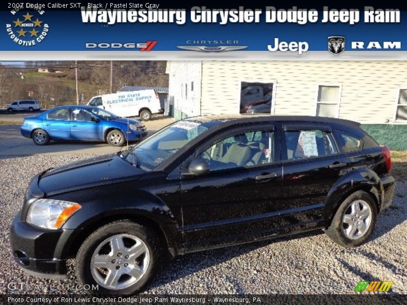Black / Pastel Slate Gray 2007 Dodge Caliber SXT