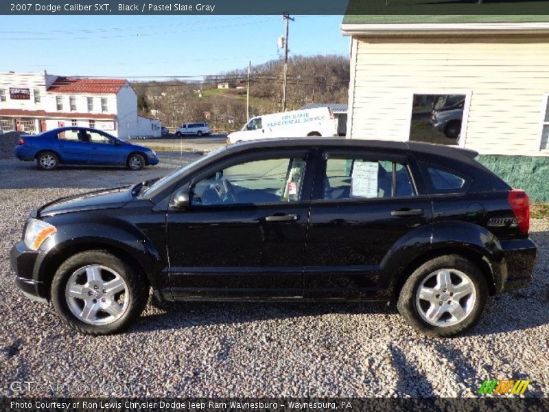 Black / Pastel Slate Gray 2007 Dodge Caliber SXT