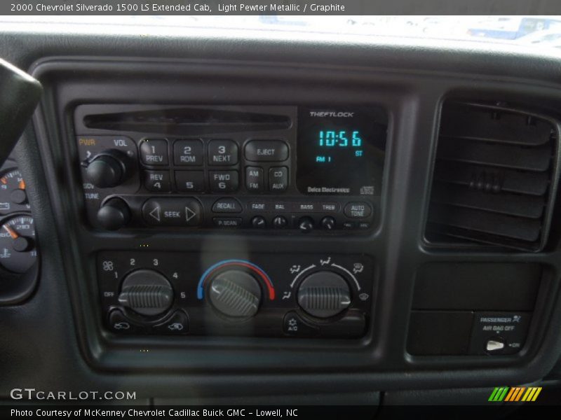 Light Pewter Metallic / Graphite 2000 Chevrolet Silverado 1500 LS Extended Cab