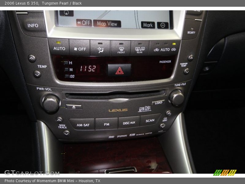 Tungsten Pearl / Black 2006 Lexus IS 350