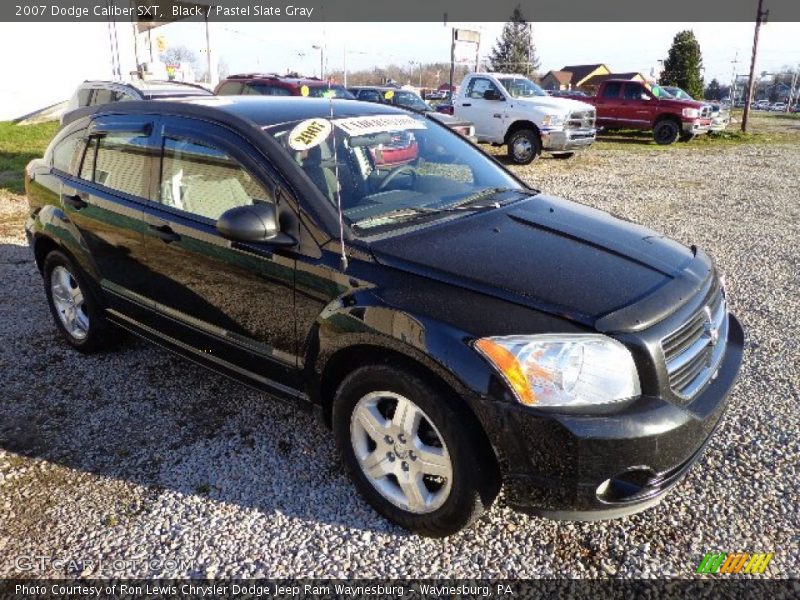 Black / Pastel Slate Gray 2007 Dodge Caliber SXT