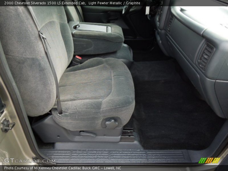 Light Pewter Metallic / Graphite 2000 Chevrolet Silverado 1500 LS Extended Cab