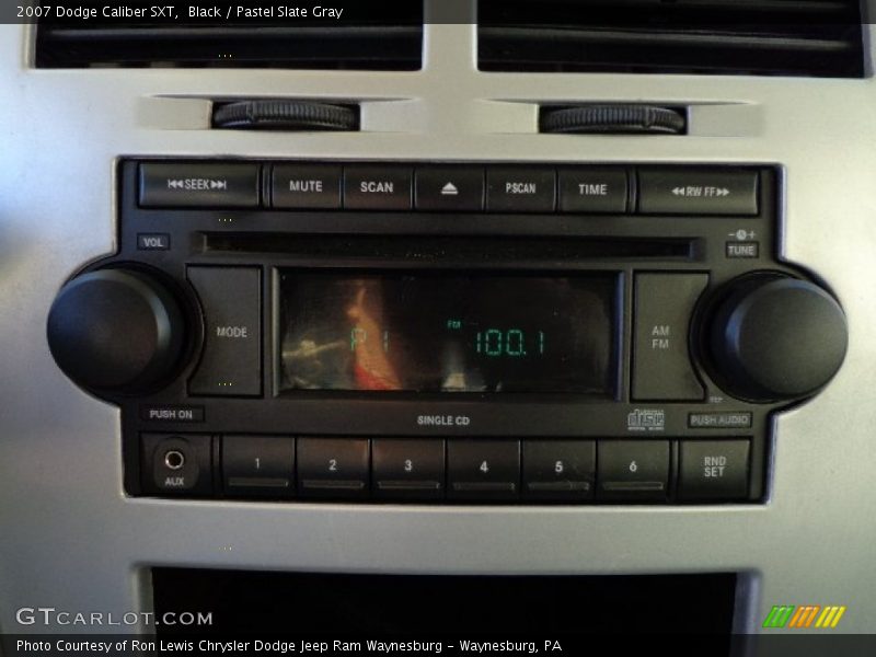 Black / Pastel Slate Gray 2007 Dodge Caliber SXT