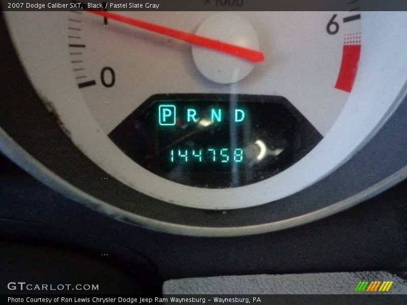Black / Pastel Slate Gray 2007 Dodge Caliber SXT