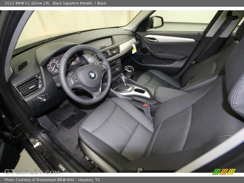 Black Sapphire Metallic / Black 2013 BMW X1 sDrive 28i