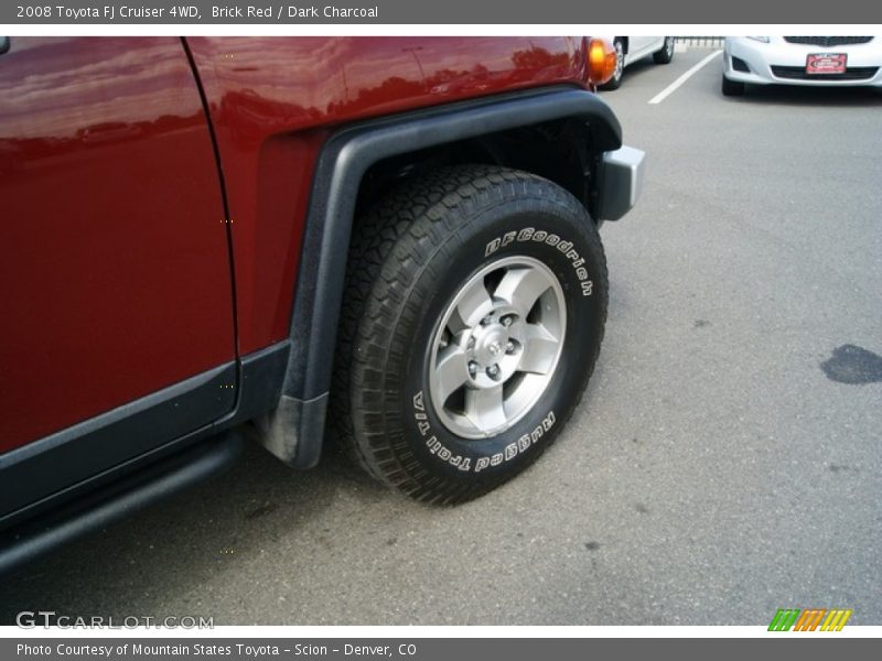 Brick Red / Dark Charcoal 2008 Toyota FJ Cruiser 4WD