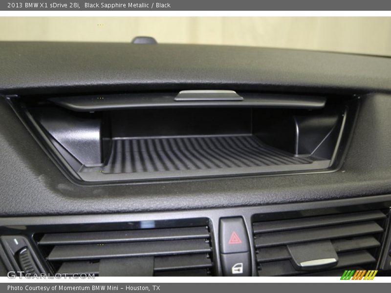 Black Sapphire Metallic / Black 2013 BMW X1 sDrive 28i