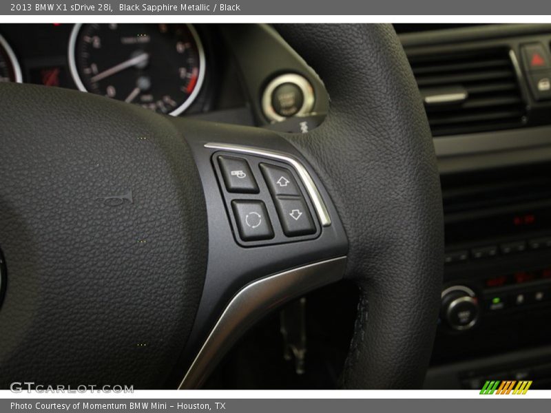 Black Sapphire Metallic / Black 2013 BMW X1 sDrive 28i
