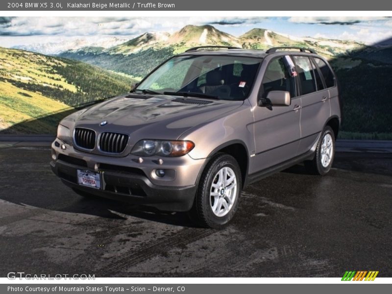 Kalahari Beige Metallic / Truffle Brown 2004 BMW X5 3.0i