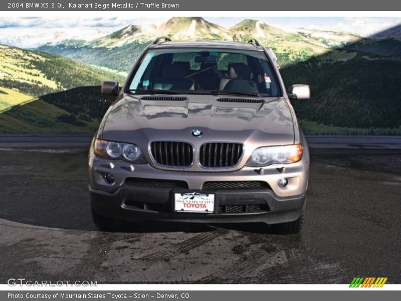 Kalahari Beige Metallic / Truffle Brown 2004 BMW X5 3.0i