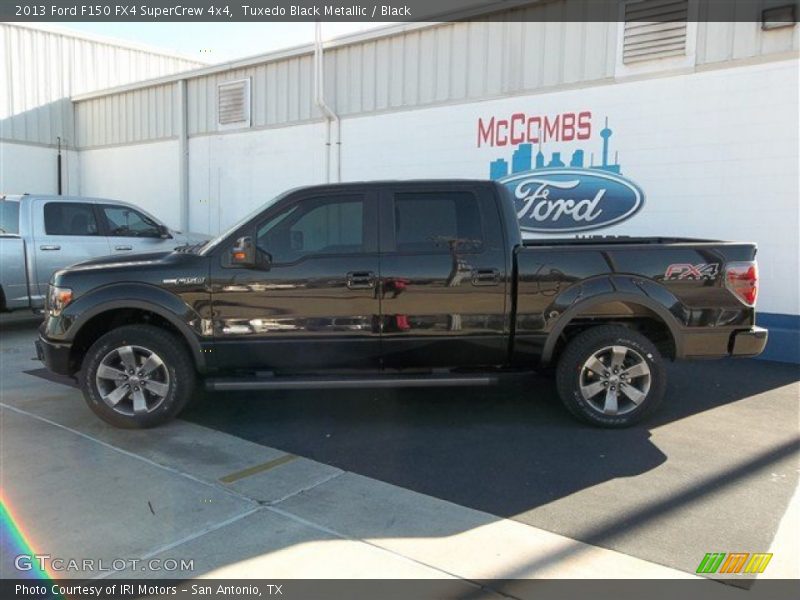 Tuxedo Black Metallic / Black 2013 Ford F150 FX4 SuperCrew 4x4