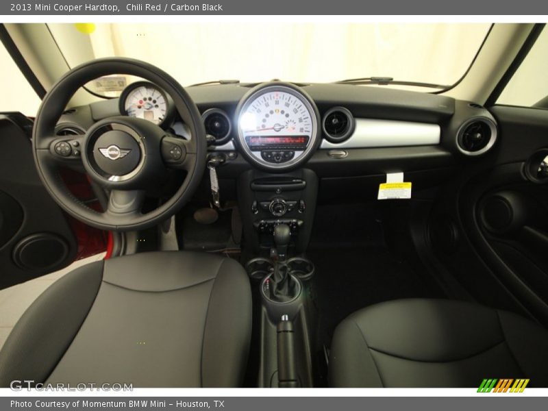 Chili Red / Carbon Black 2013 Mini Cooper Hardtop