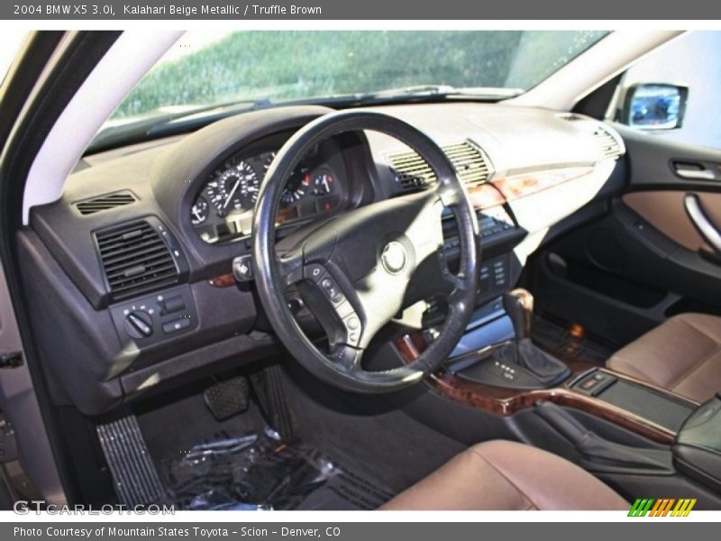 Truffle Brown Interior - 2004 X5 3.0i 