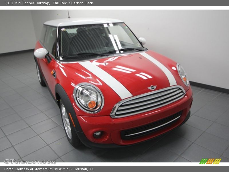 Chili Red / Carbon Black 2013 Mini Cooper Hardtop