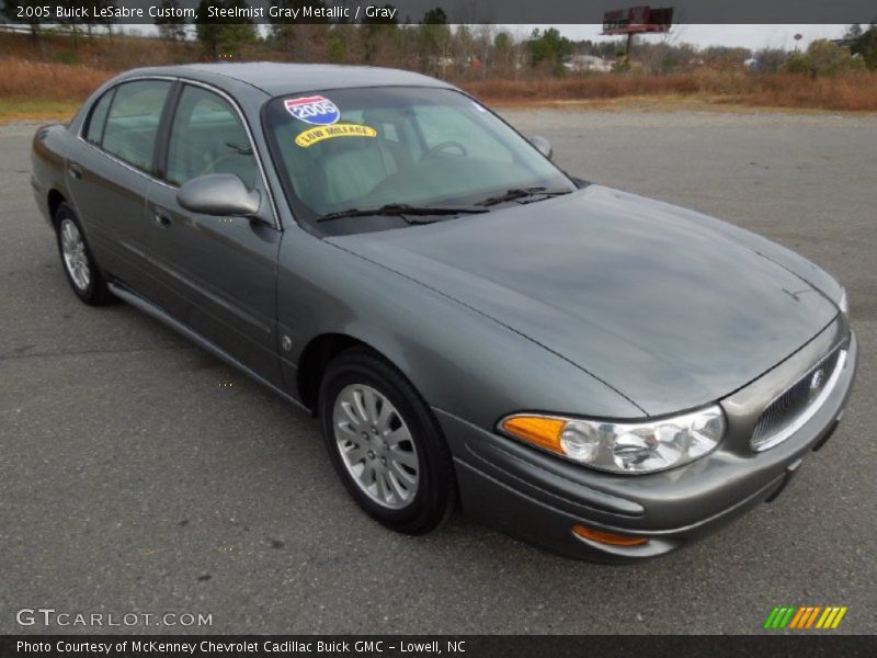Steelmist Gray Metallic / Gray 2005 Buick LeSabre Custom