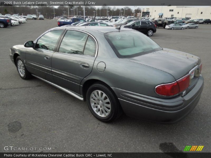 Steelmist Gray Metallic / Gray 2005 Buick LeSabre Custom