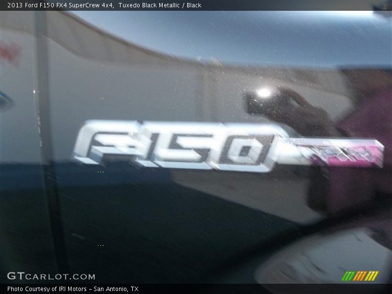 Tuxedo Black Metallic / Black 2013 Ford F150 FX4 SuperCrew 4x4