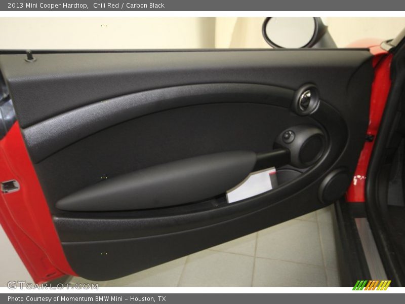 Chili Red / Carbon Black 2013 Mini Cooper Hardtop