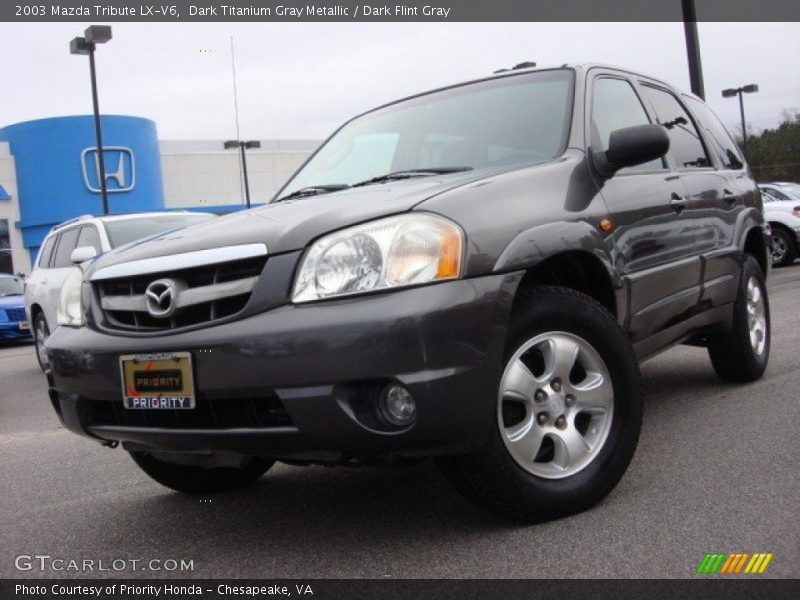 Dark Titanium Gray Metallic / Dark Flint Gray 2003 Mazda Tribute LX-V6