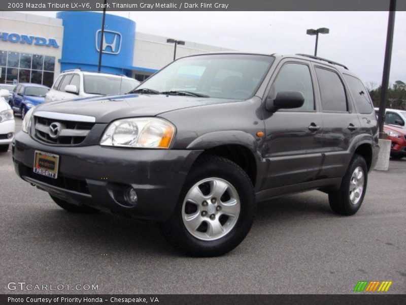 Dark Titanium Gray Metallic / Dark Flint Gray 2003 Mazda Tribute LX-V6