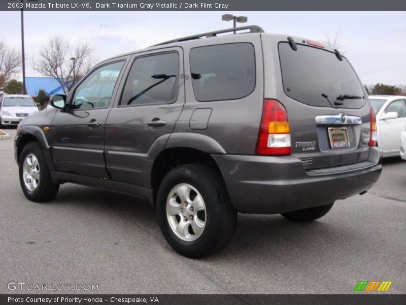 Dark Titanium Gray Metallic / Dark Flint Gray 2003 Mazda Tribute LX-V6