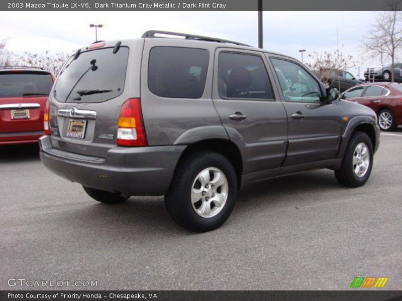 Dark Titanium Gray Metallic / Dark Flint Gray 2003 Mazda Tribute LX-V6