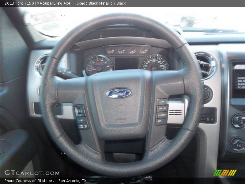 Tuxedo Black Metallic / Black 2013 Ford F150 FX4 SuperCrew 4x4