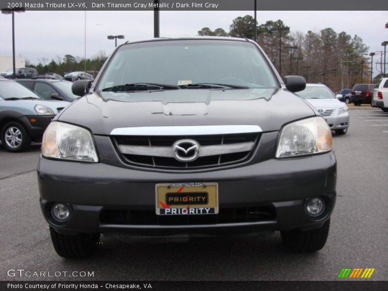 Dark Titanium Gray Metallic / Dark Flint Gray 2003 Mazda Tribute LX-V6