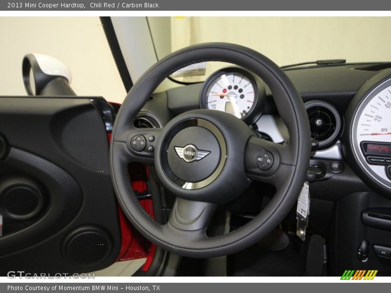 Chili Red / Carbon Black 2013 Mini Cooper Hardtop