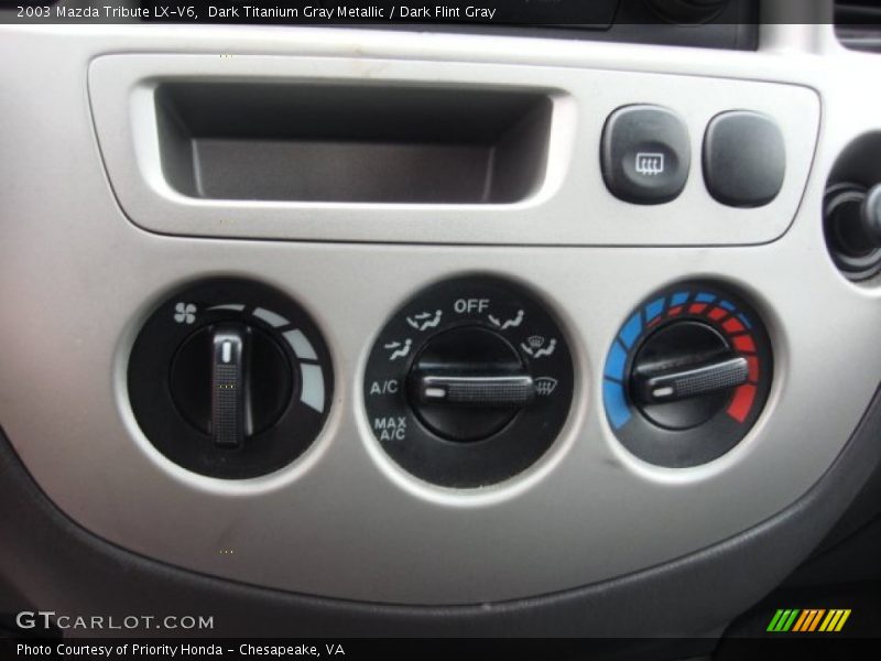Dark Titanium Gray Metallic / Dark Flint Gray 2003 Mazda Tribute LX-V6
