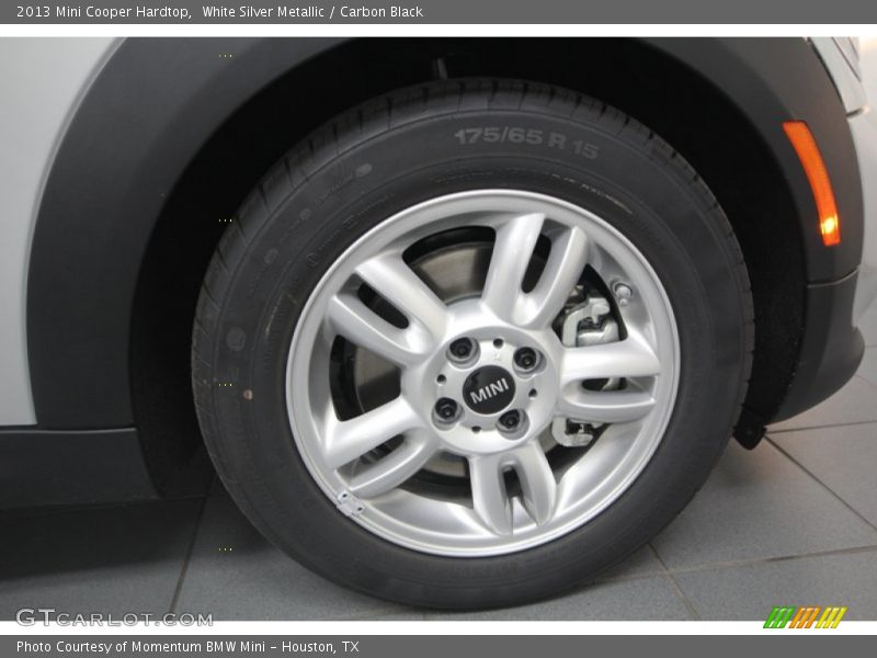 White Silver Metallic / Carbon Black 2013 Mini Cooper Hardtop