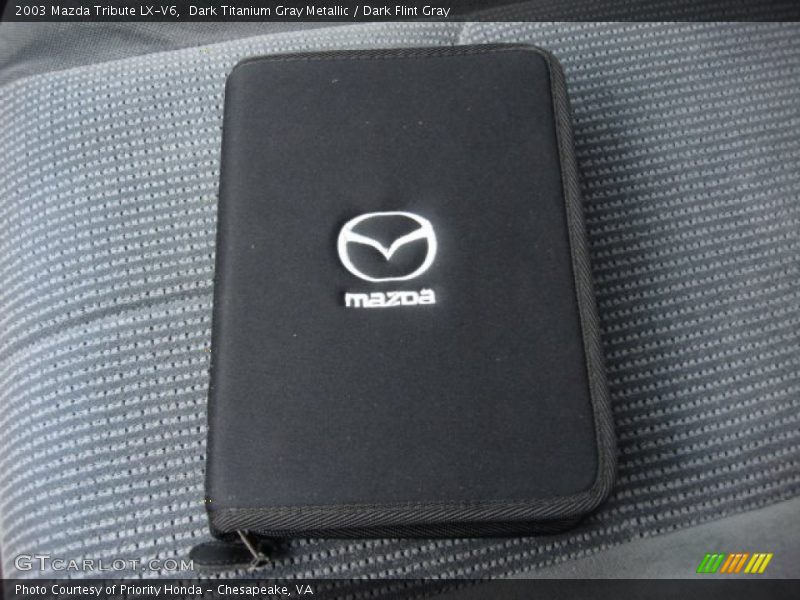 Dark Titanium Gray Metallic / Dark Flint Gray 2003 Mazda Tribute LX-V6