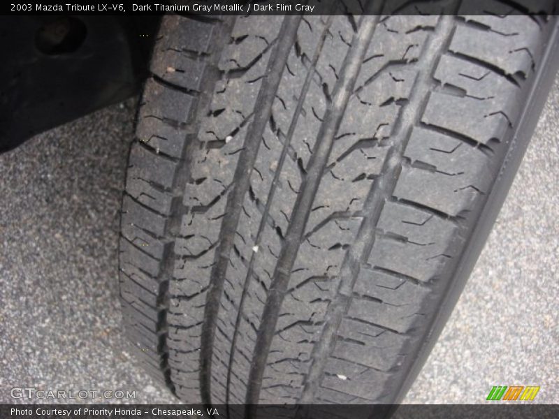 Dark Titanium Gray Metallic / Dark Flint Gray 2003 Mazda Tribute LX-V6