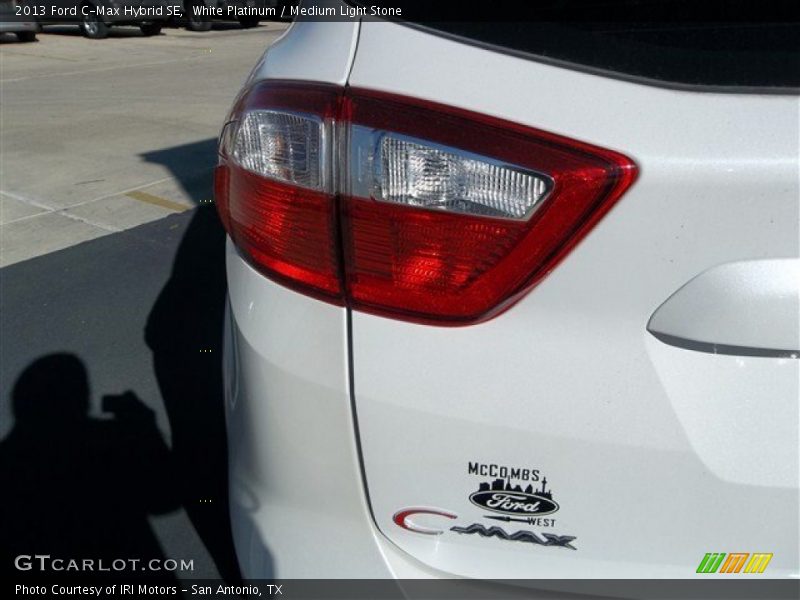 White Platinum / Medium Light Stone 2013 Ford C-Max Hybrid SE