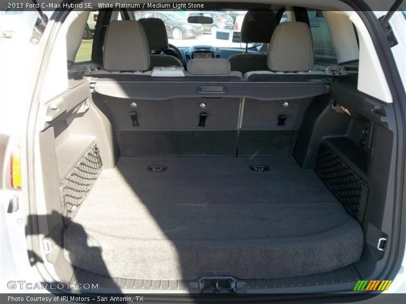 White Platinum / Medium Light Stone 2013 Ford C-Max Hybrid SE