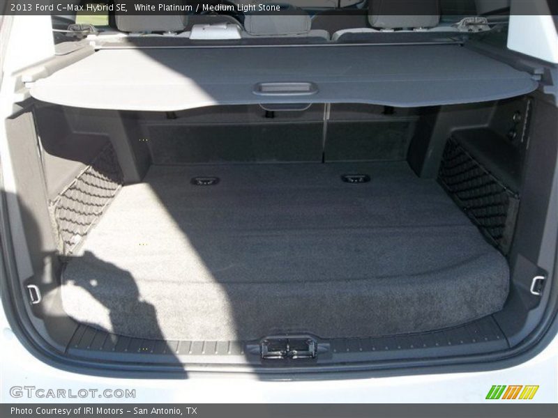 White Platinum / Medium Light Stone 2013 Ford C-Max Hybrid SE