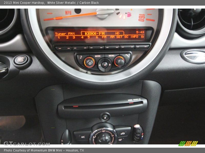 White Silver Metallic / Carbon Black 2013 Mini Cooper Hardtop