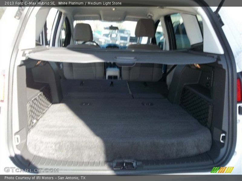 White Platinum / Medium Light Stone 2013 Ford C-Max Hybrid SE