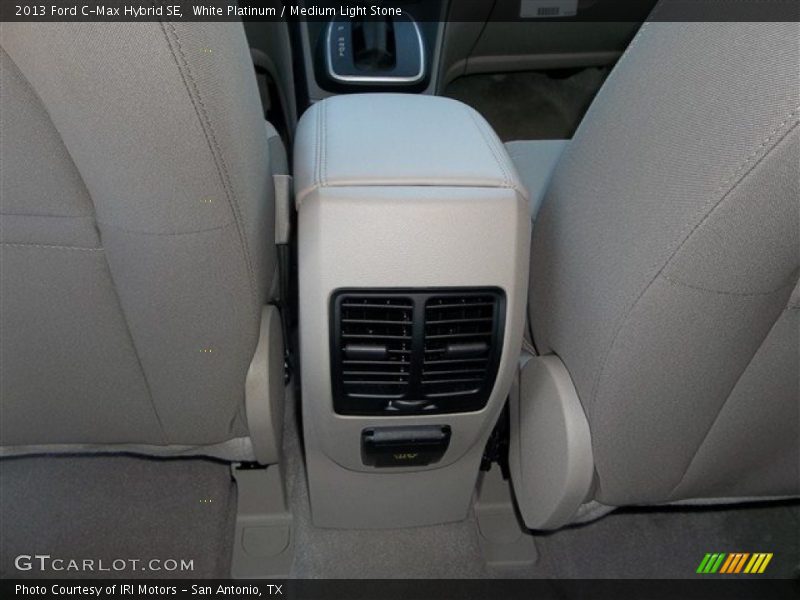 White Platinum / Medium Light Stone 2013 Ford C-Max Hybrid SE