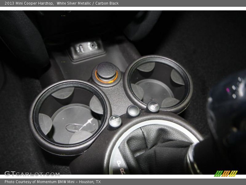 White Silver Metallic / Carbon Black 2013 Mini Cooper Hardtop